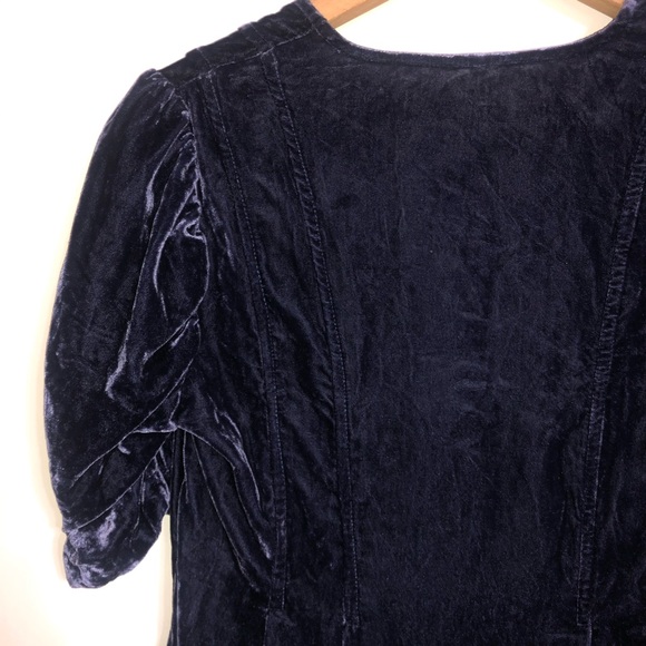 Free People Adelle Velvet Tunic Dress - Picture 8 of 8